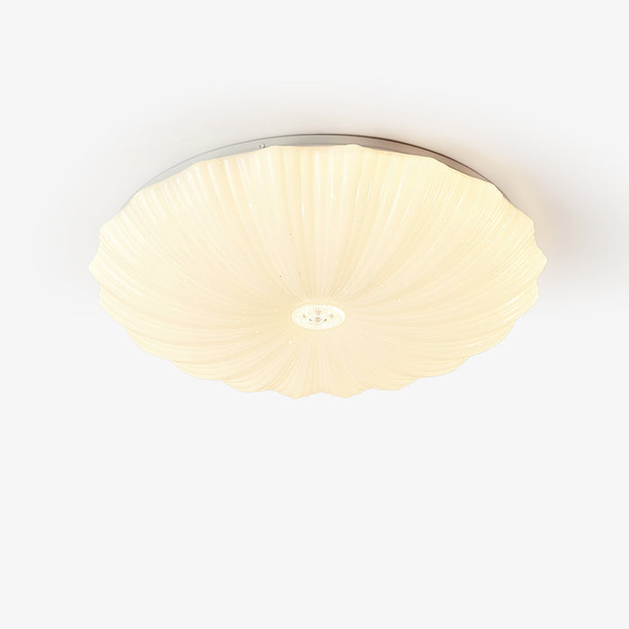 Acrylic Shell Round Ceiling Lamp.