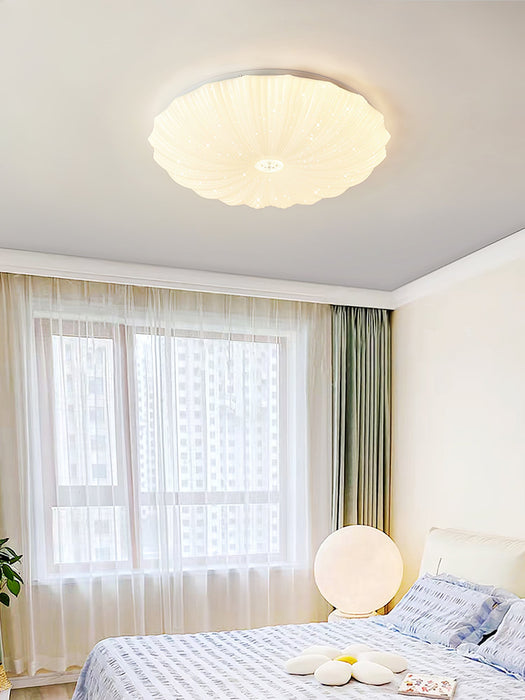 Acrylic Shell Round Ceiling Lamp.