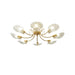 Shell Brass Ceiling Lamp - Vakkerlight