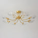 Shell Brass Ceiling Lamp - DWHOME