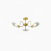 Shell Brass Ceiling Lamp-DWHOME