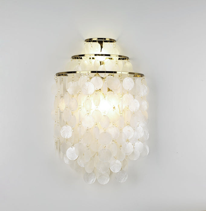 Shell Cascading Wall Light-DWHOME