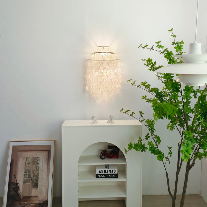 Shell Cascading Wall Light-DWHOME