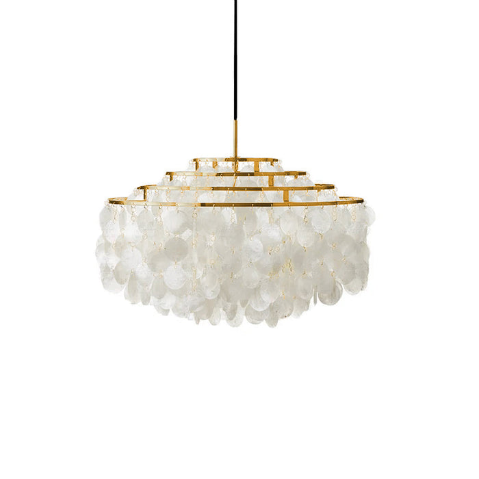 Round Shell Chandelier