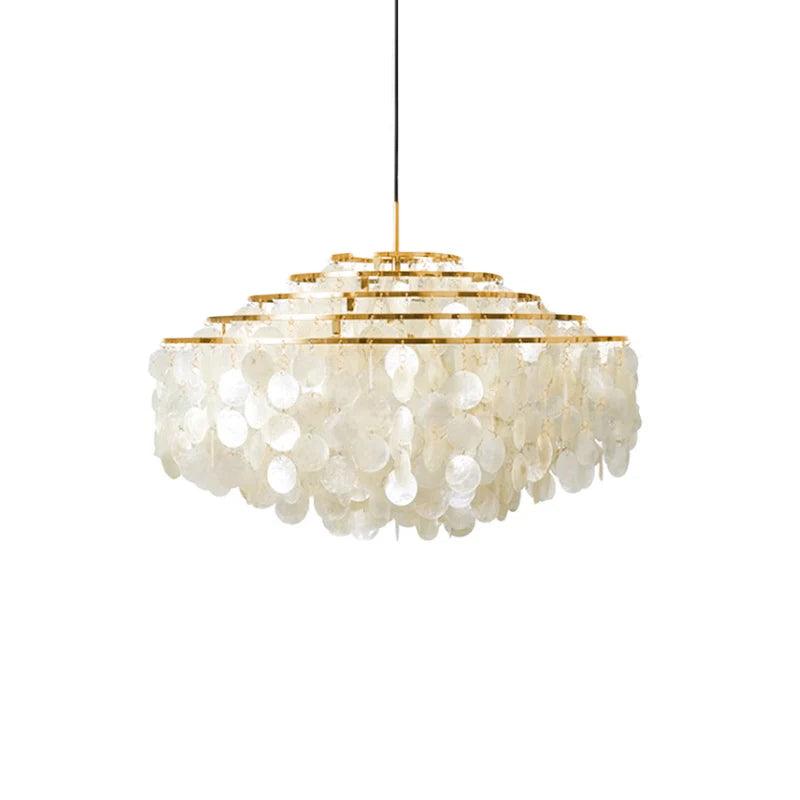 Round Shell Chandelier-DWHOME