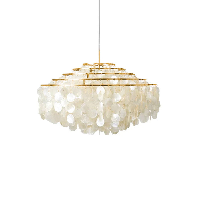 Round Shell Chandelier