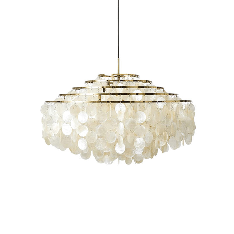 Round Shell Chandelier-DWHOME