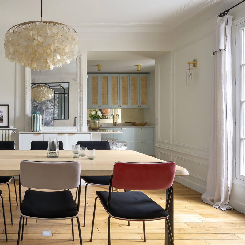 Round Shell Chandelier-DWHOME