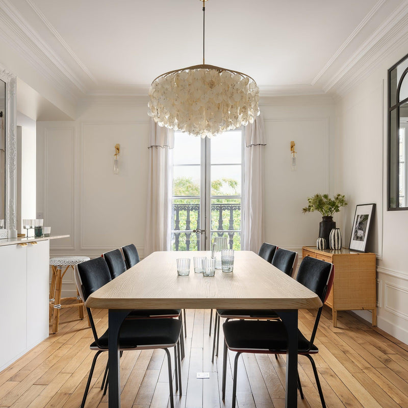 Round Shell Chandelier-DWHOME