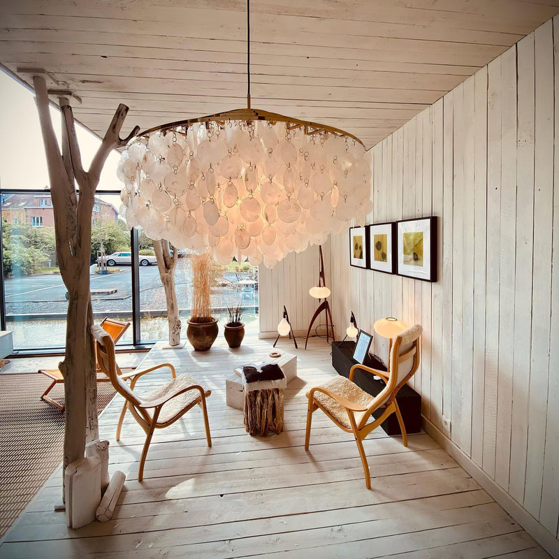 Round Shell Chandelier-DWHOME
