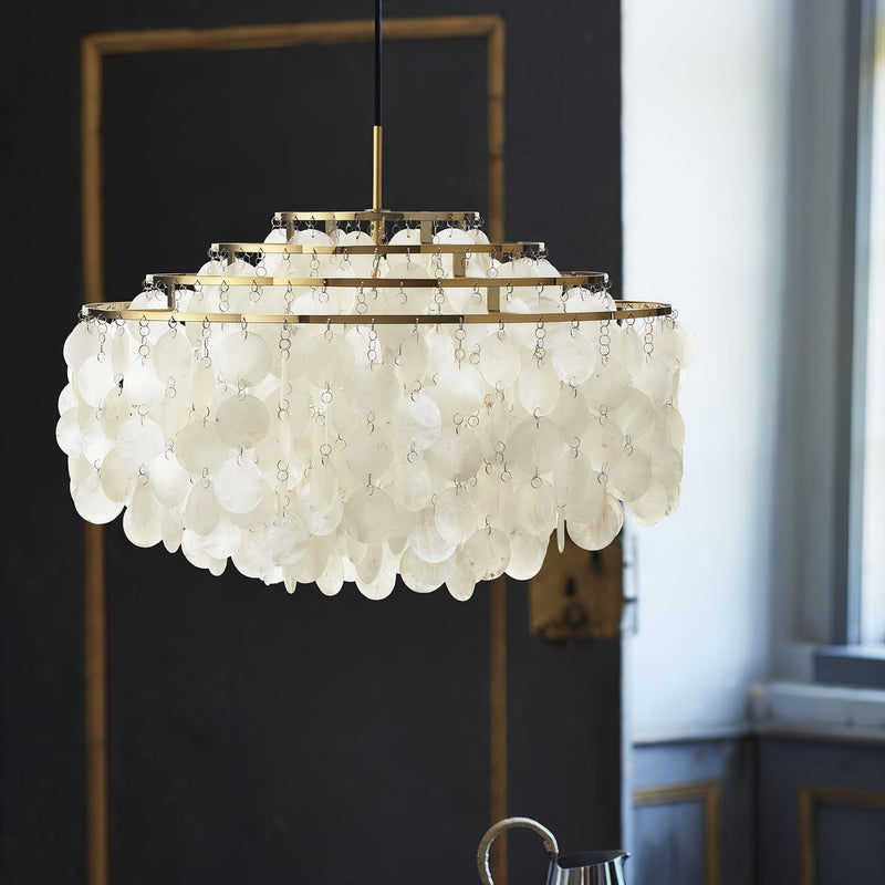 Round Shell Chandelier-DWHOME
