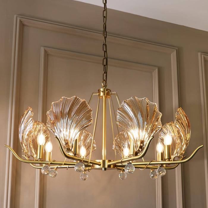 Shell Crystal Chandelier - DWHOME