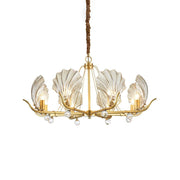 Shell Crystal Chandelier-DWHOME
