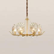 Shell Crystal Chandelier-DWHOME