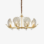 Shell Crystal Chandelier-DWHOME