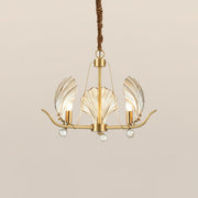 Shell Crystal Chandelier-DWHOME