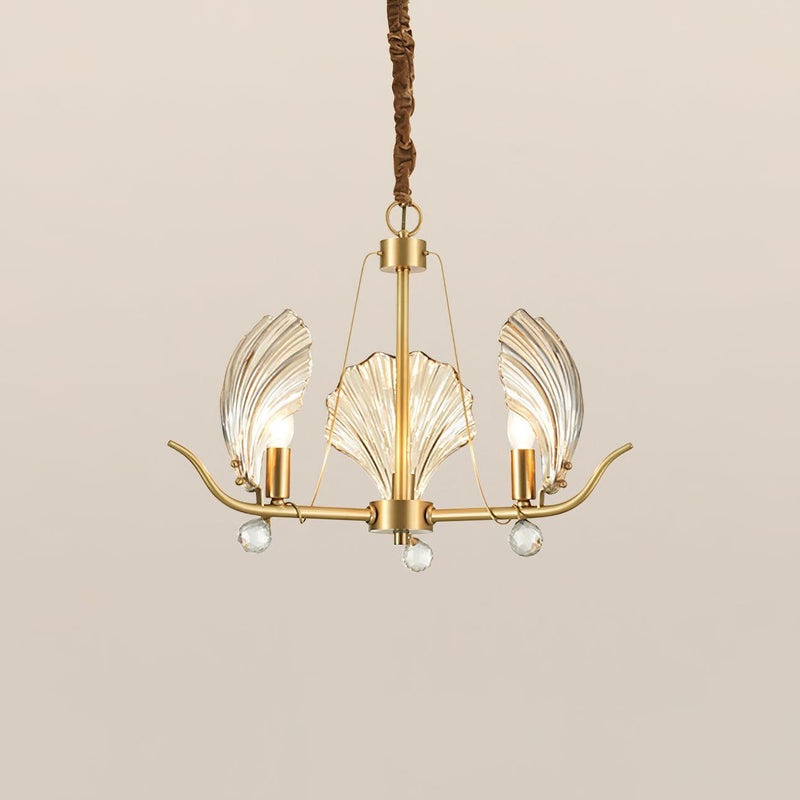 Shell Crystal Chandelier-DWHOME