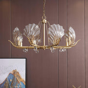 Shell Crystal Chandelier-DWHOME