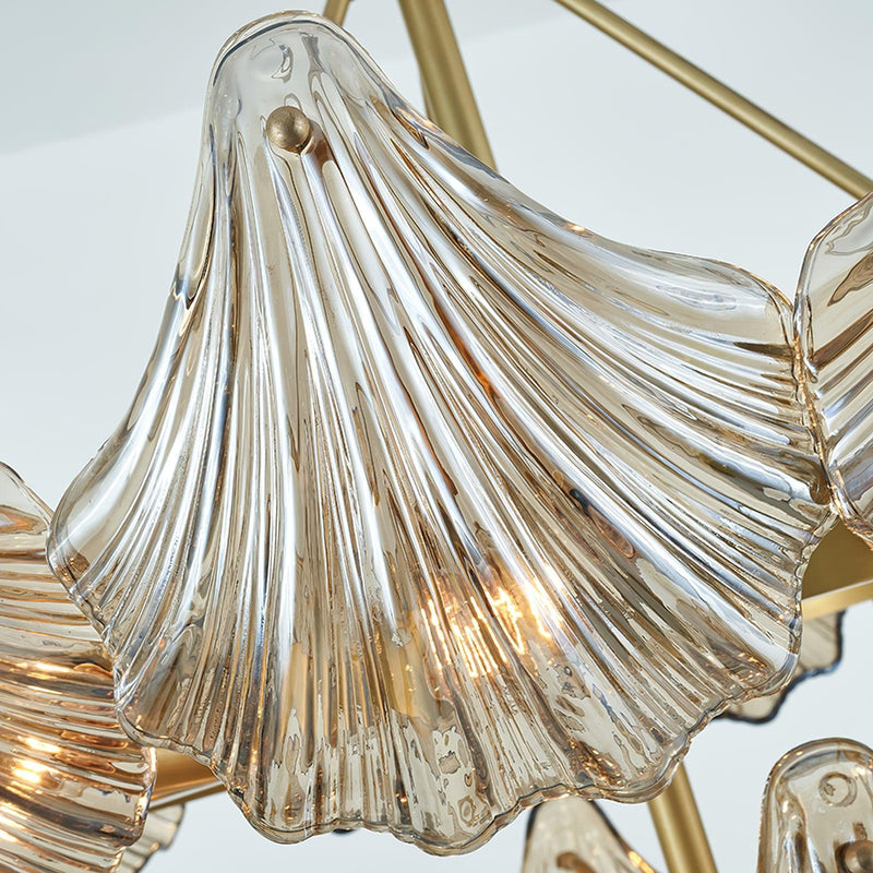 Shell Crystal Chandelier-DWHOME
