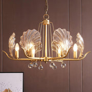 Shell Crystal Chandelier-DWHOME