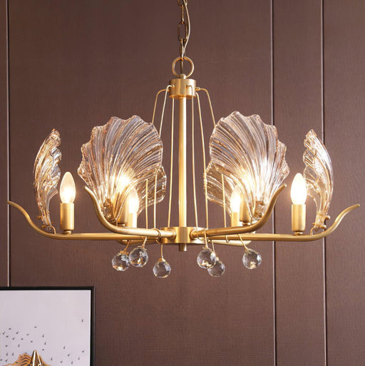 Shell Crystal Chandelier - DWHOME