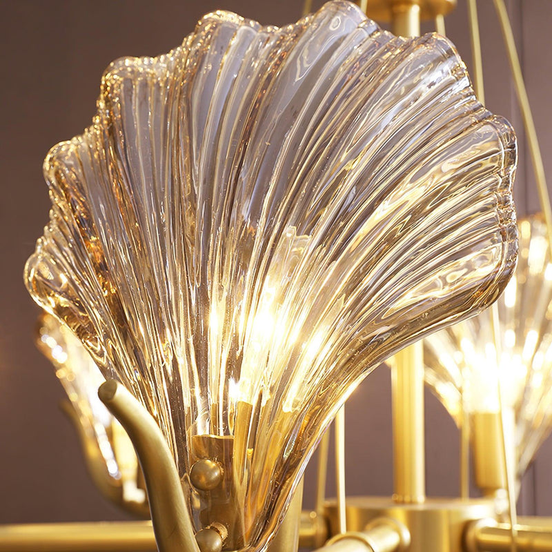 Shell Crystal Chandelier-DWHOME