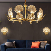Shell Crystal Chandelier-DWHOME