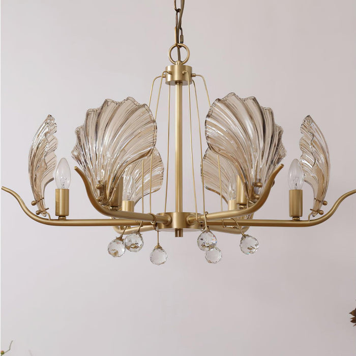 Shell Crystal Chandelier - DWHOME