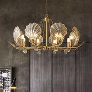 Shell Crystal Chandelier-DWHOME