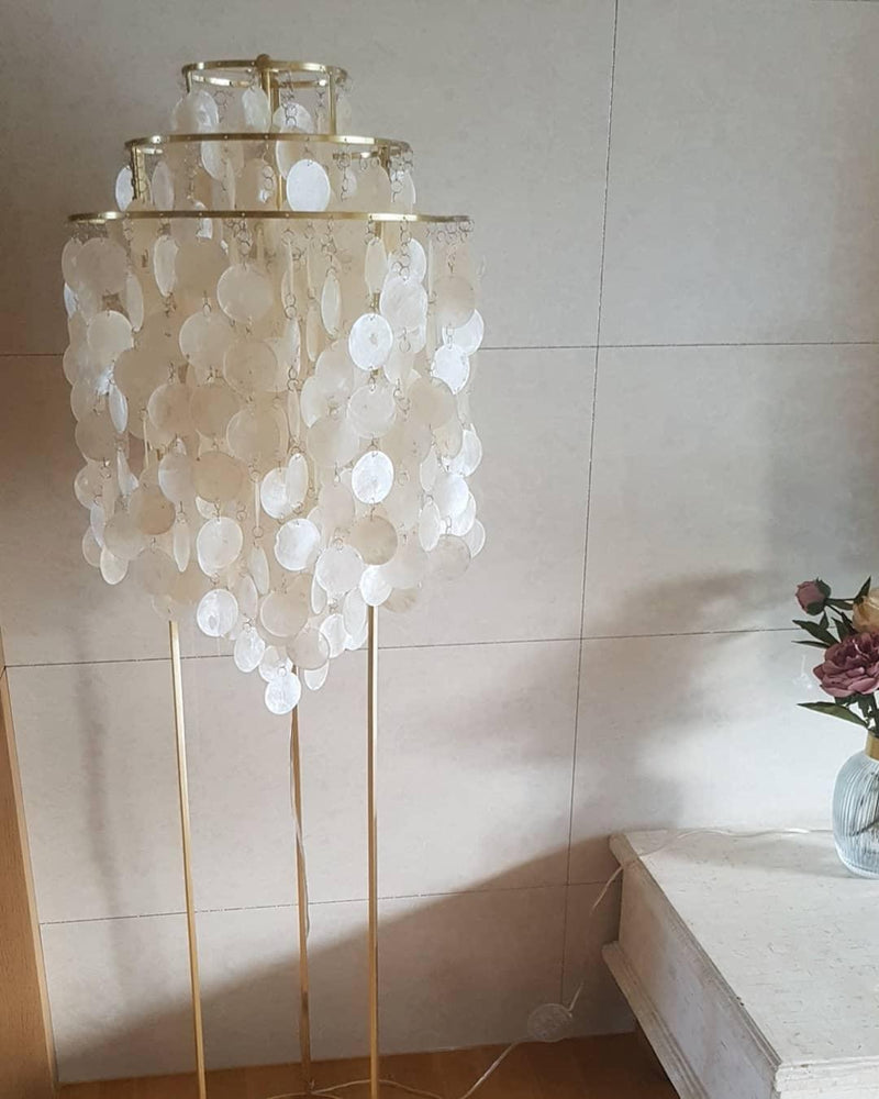 Shell Floor Lamp-DWHOME