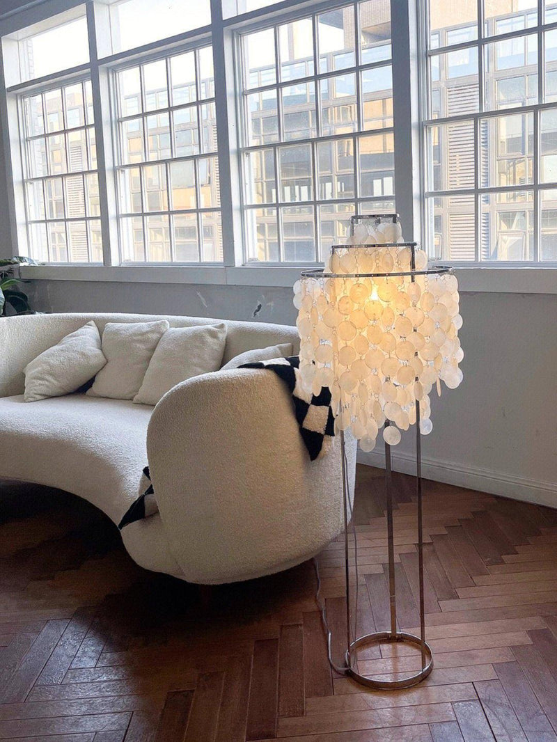 Shell Floor Lamp-DWHOME