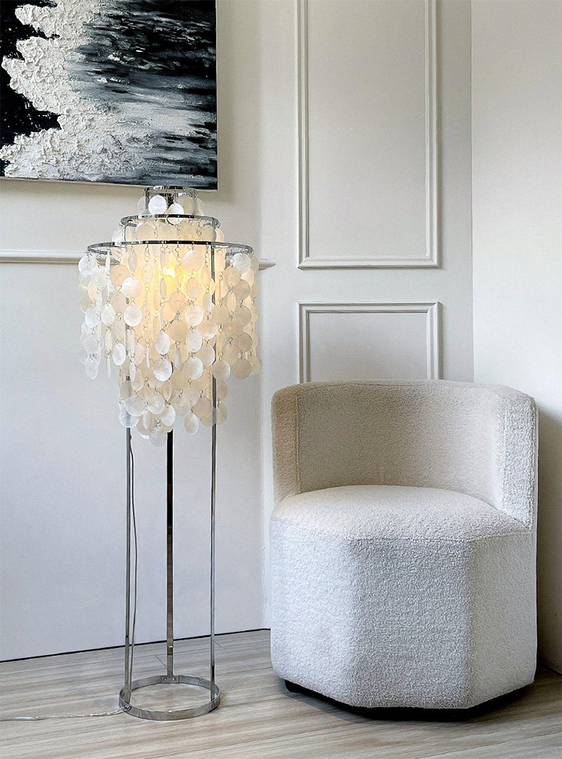 Shell Floor Lamp-DWHOME