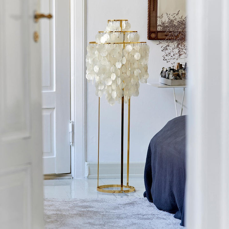 Shell Floor Lamp-DWHOME