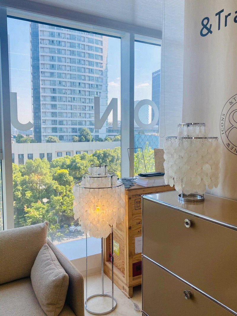 Shell Floor Lamp-DWHOME