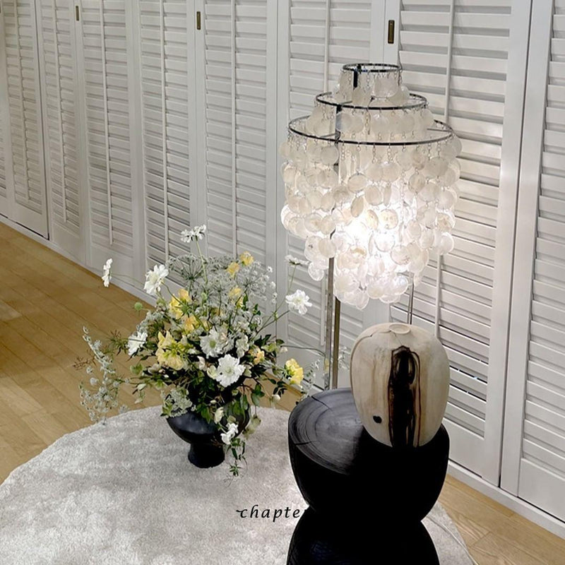 Shell Floor Lamp-DWHOME