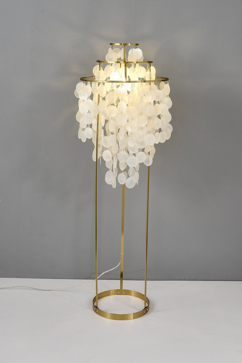 Shell Floor Lamp-DWHOME