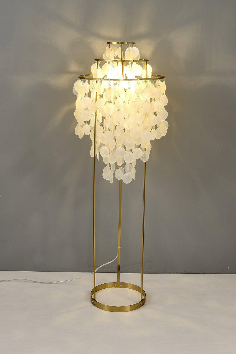 Shell Floor Lamp-DWHOME