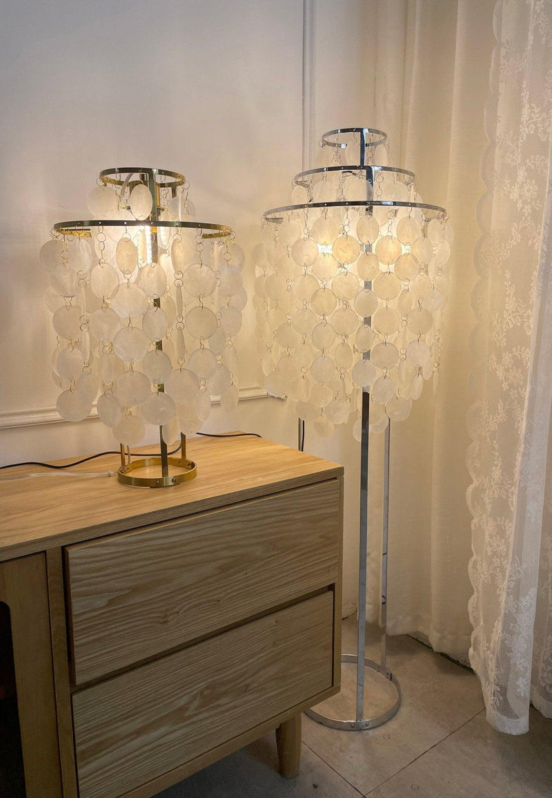 Shell Floor Lamp-DWHOME