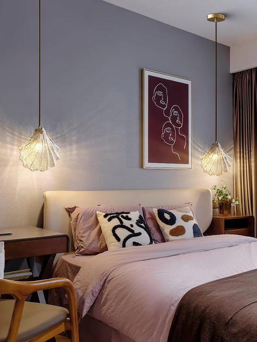 Shell Mini Pendant Light-DWHOME