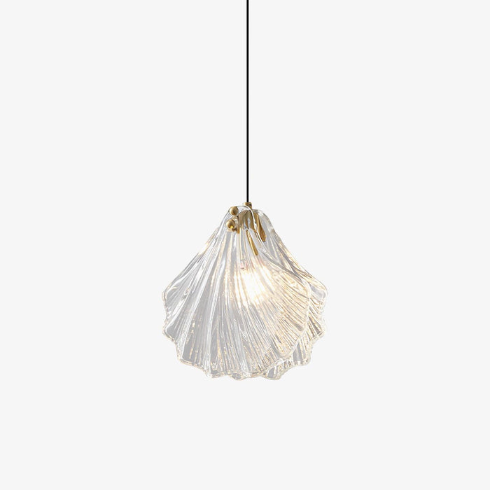 Shell Mini Pendant Swag Light.