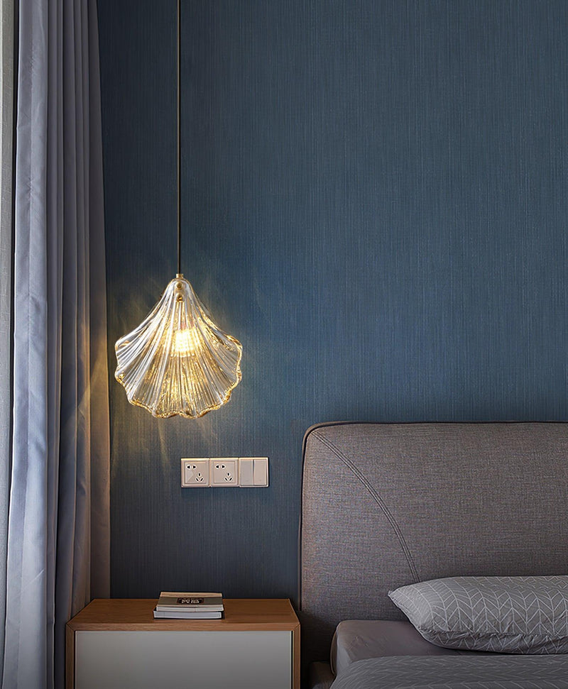 Shell Mini Pendant Swag Light-DWHOME