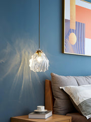 Shell Mini Pendant Swag Light-DWHOME