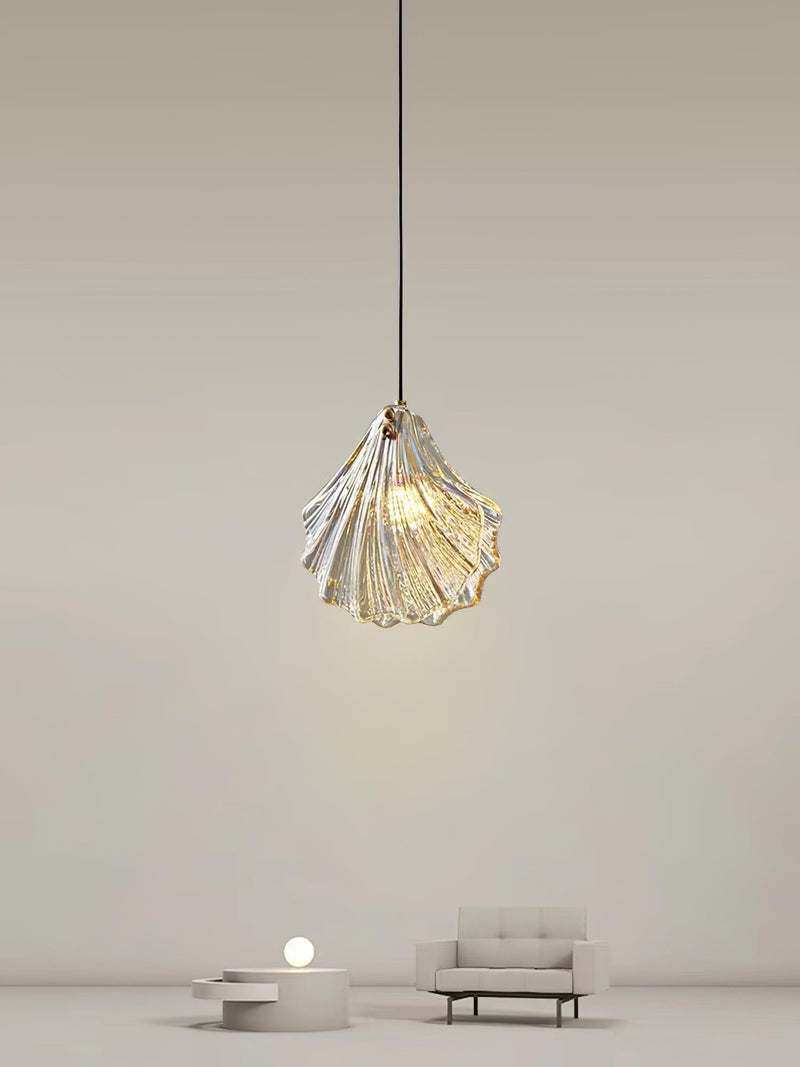 Shell Mini Pendant Swag Light-DWHOME