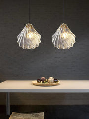 Shell Mini Pendant Swag Light-DWHOME
