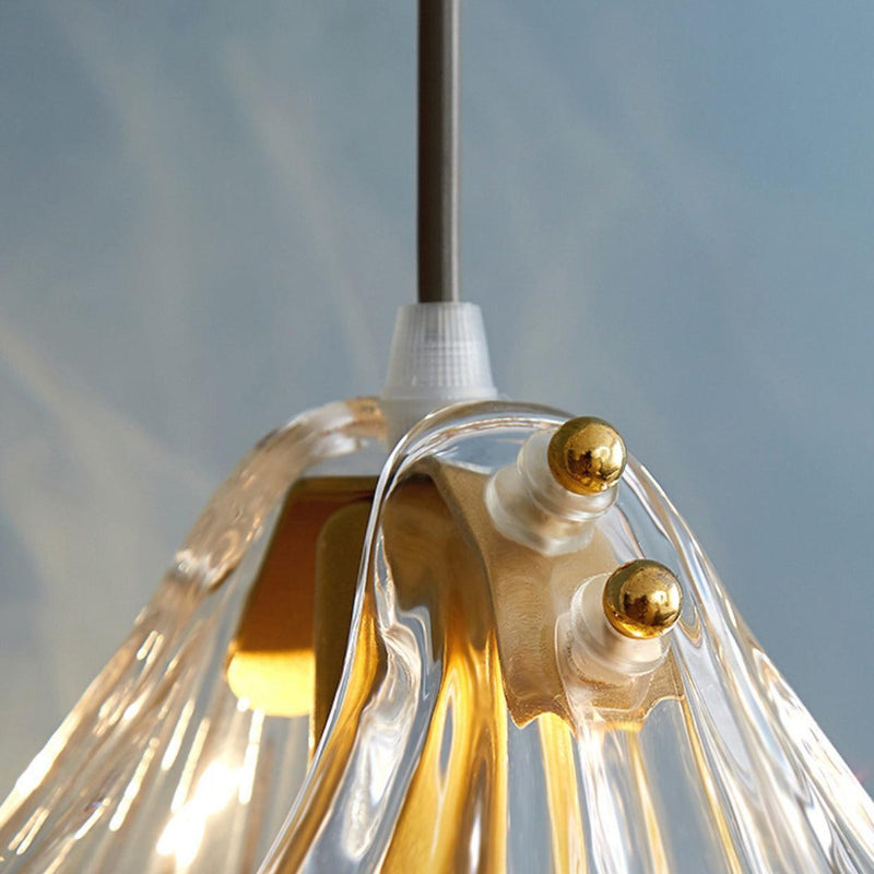 Shell Mini Pendant Swag Light-DWHOME