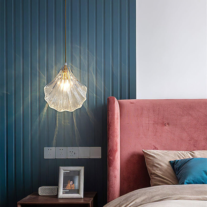 Shell Mini Pendant Swag Light-DWHOME
