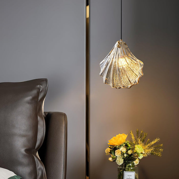 Shell Mini Pendant Swag Light-DWHOME