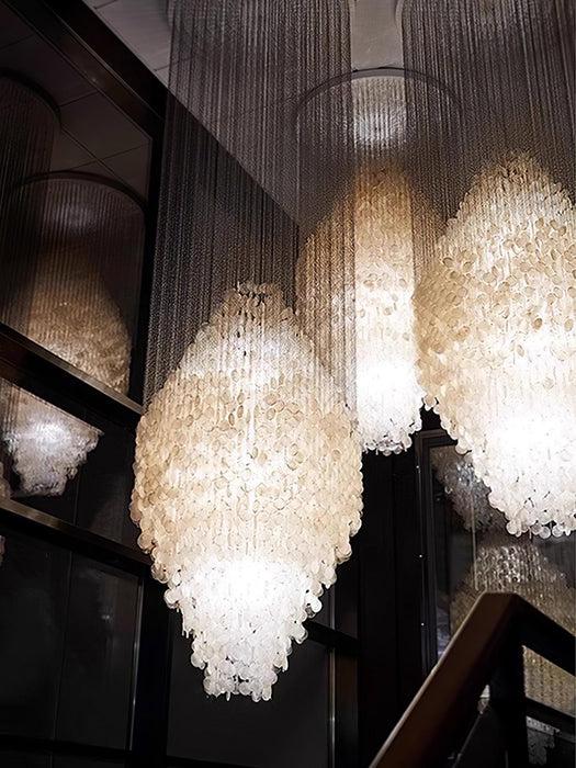 Shell Waterfall Chandelier - Vakkerlight