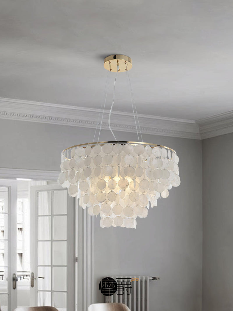 Shell Wind Chime Chandelier-DWHOME