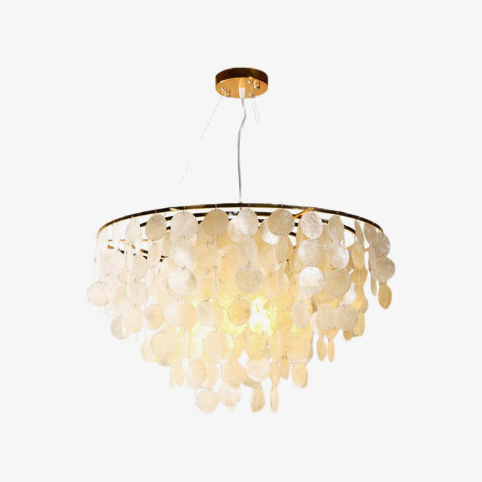 Shell Wind Chime Chandelier-DWHOME